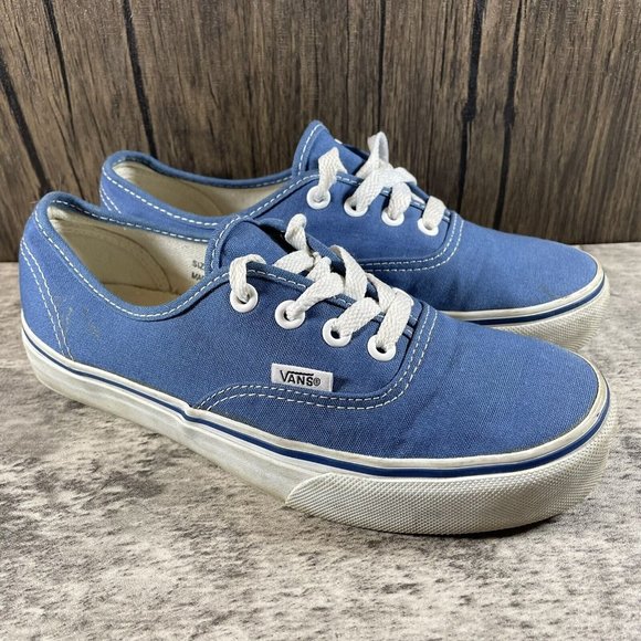 Vans Shoes - VANS Classic Low Canvas Skate Blue Sneakers Women’s 6.5